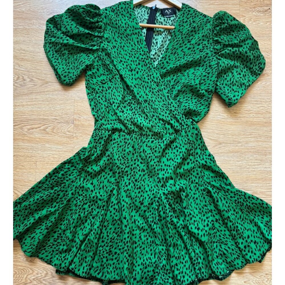 Ax paris green dress